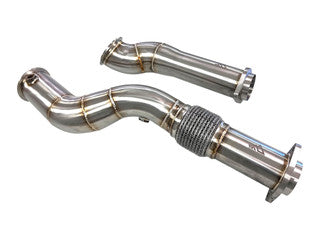 MAD BMW  S58 3.5" Fat Boy Downpipes  M2 M3 M4 G87 G80 G82 G83