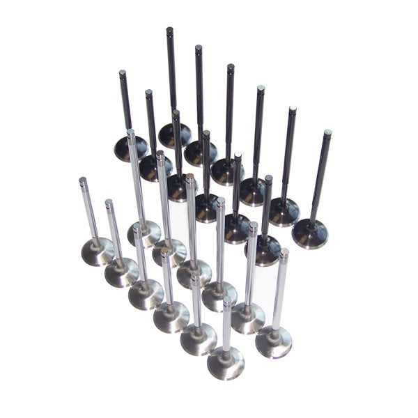 034 Motorsport Valve Set, 24v and R32, Stainless/Inconel