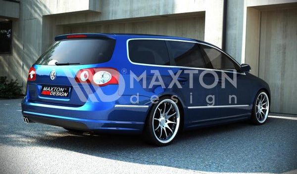 Volkswagen - Passat B6 3C - R-Line Look - Rear Bumper Spoiler – AM ...