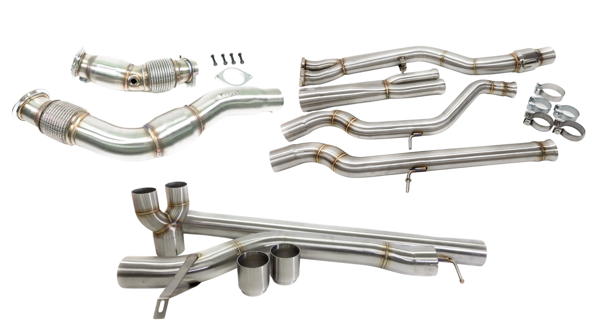 ARM Motorsports - BMW S55 TURBO BACK EXHAUST SYSTEM