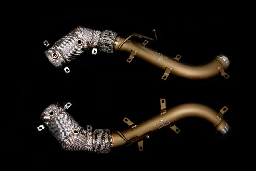 Project Gamma - MCLAREN 600LT 650S STAINLESS STEEL DOWNPIPES