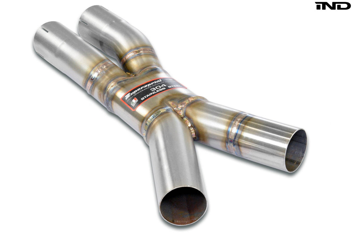 Supersprint BMW G8X M3 / M4 Secondary Resonator Delete Center X-Pipe