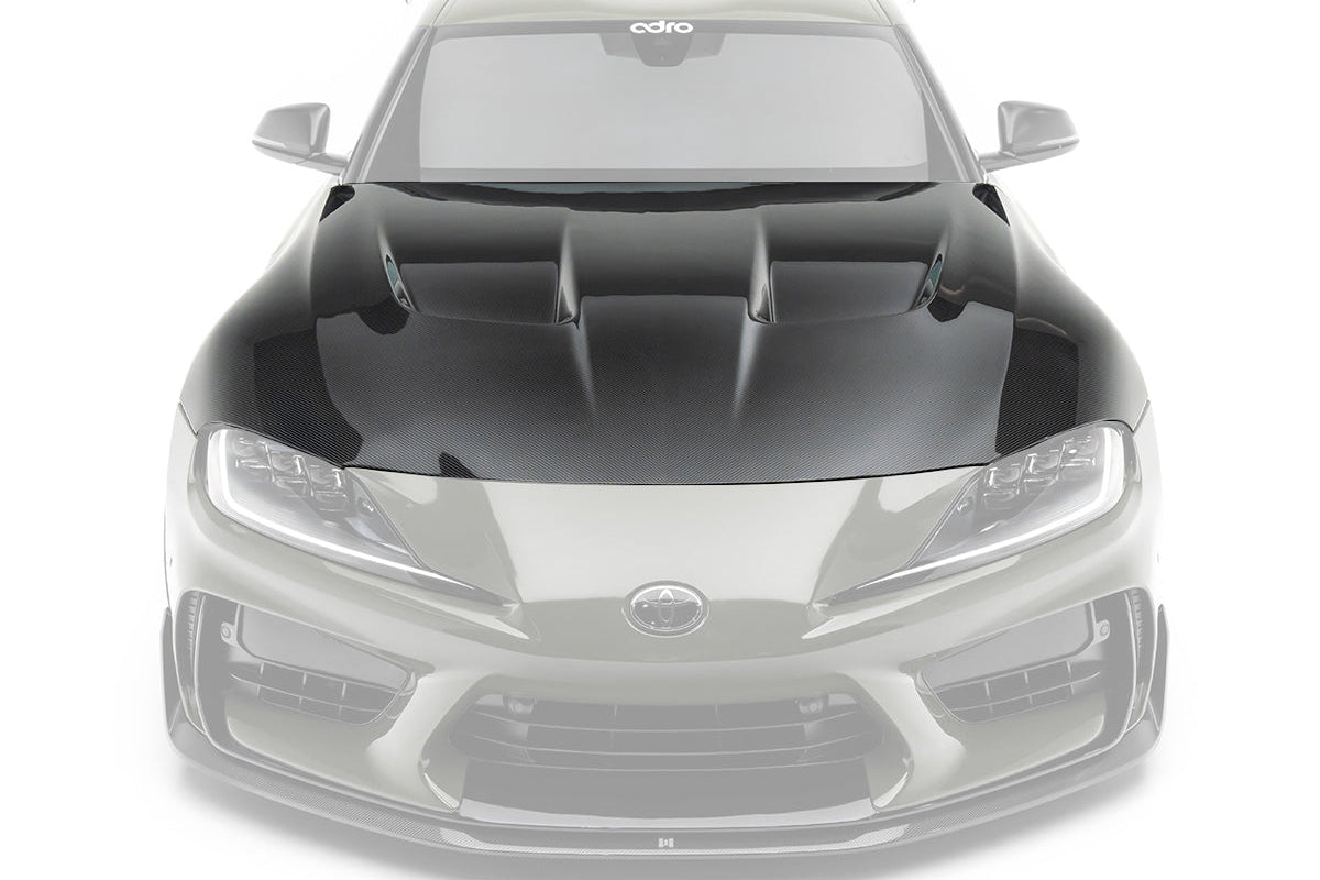 ADRO A90 GR Supra Carbon Vented Hood