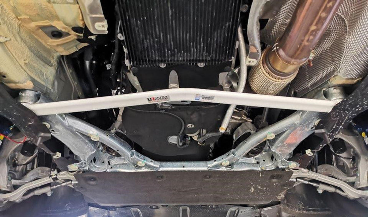 Ultra Racing - 2pt Front Lower Brace - BMW 3 SERIES (G20) 2019-2020 - UR-LA2-4109