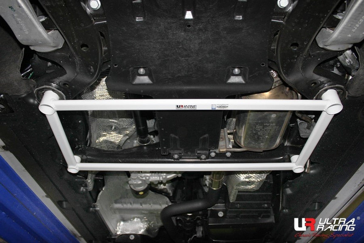Ultra Racing - 4pt Front Lower Brace - Q7 (4L TFSI/FSI/TDI 3.0L) 2010-2015 / PORSCHE CAYEENE (958) 2011-2018 - UR-LA4-865