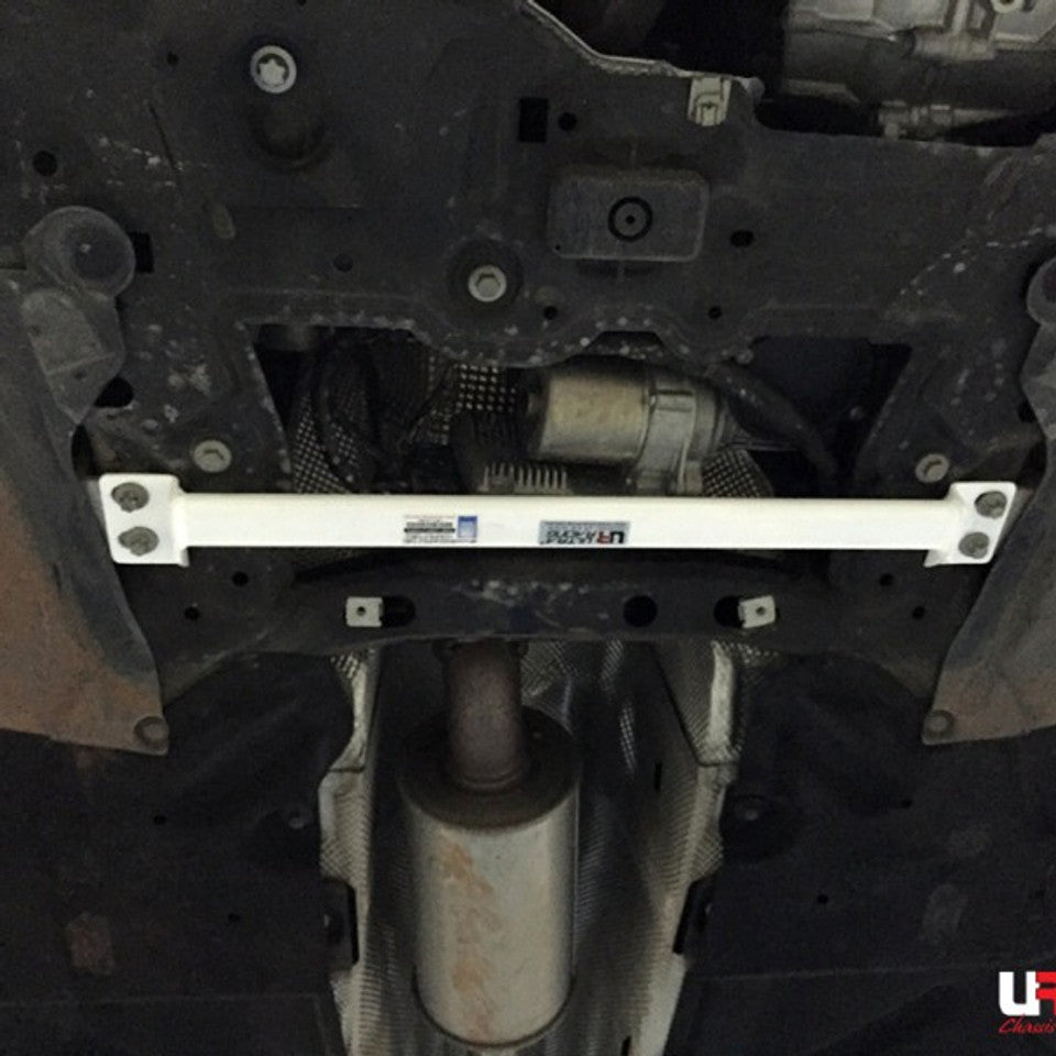 Ultra Racing - 2pt Middle Lower Brace - MERCEDES-BENZ A-CLASS (W176) 2012-2017 - UR-ML2-2806