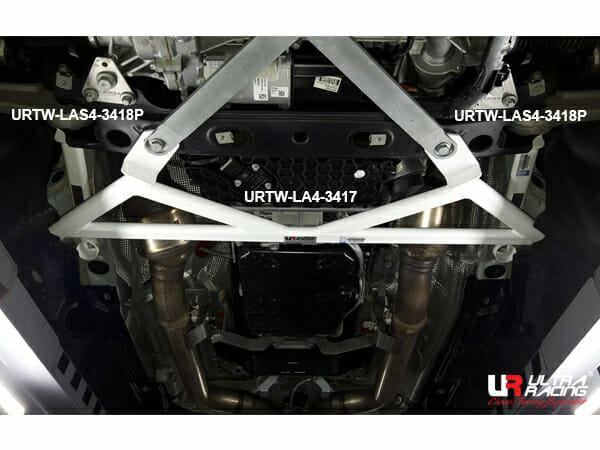 Ultra Racing - 4pt Front Lower Brace - MERCEDES-BENZ E-CLASS (W213/S213) 2017-2020 - UR-LA4-3417