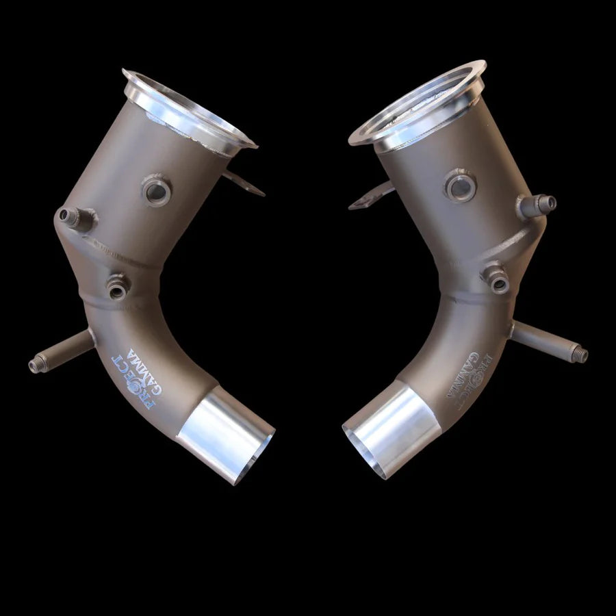 Project Gamma - PORSCHE 992 3.0L STAINLESS STEEL DOWNPIPES