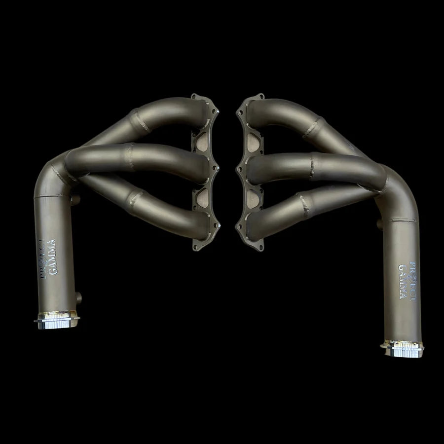 Project Gamma - PORSCHE 991.2 GT3/GT3RS HEADERS - Ceramic Coated
