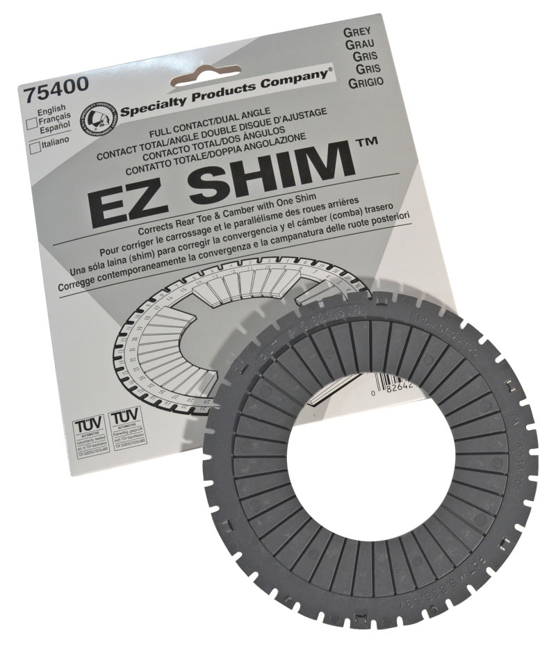 SPC Performance EZ Shim Dual Angle Camber/Toe Shim (Grey) – AM