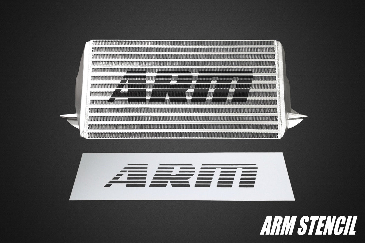 ARM Motorsports - Intercooler Stencil