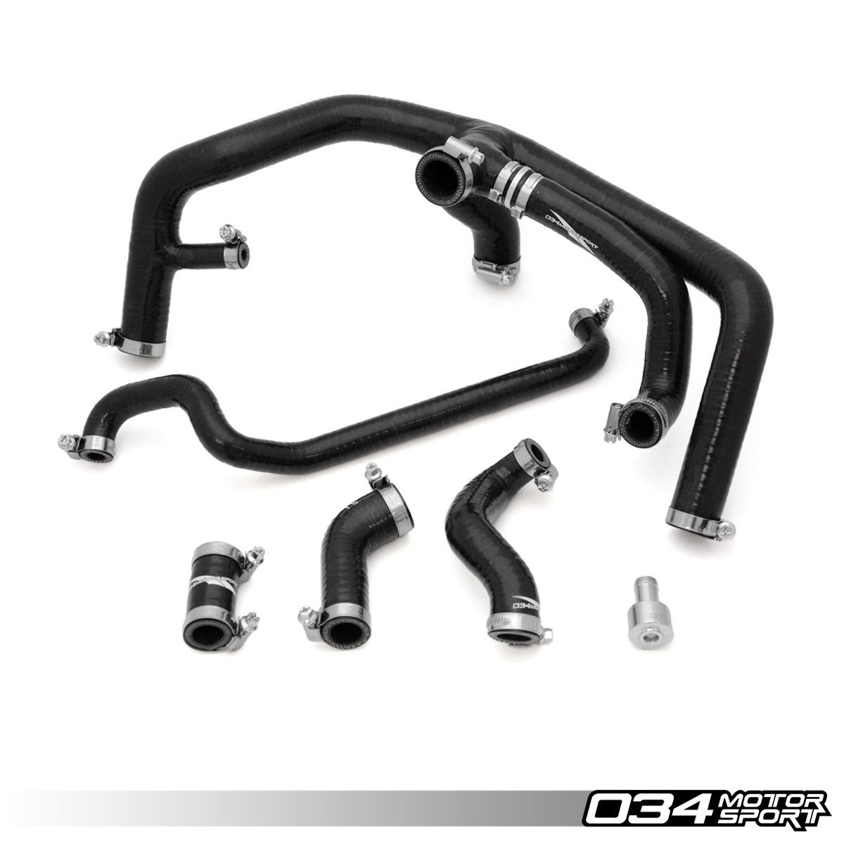 034 Motorsport Silicone Breather Hose Kit, B5 Audi S4 & C5 Audi A6 2.7T, Spider Hose Replacement
