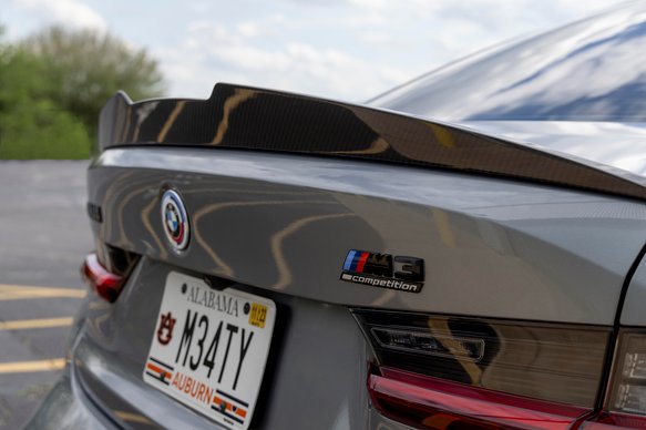 DINAN REAR DECK SPOILER - 2021-2024 BMW M3 Carbon Fiber - G80