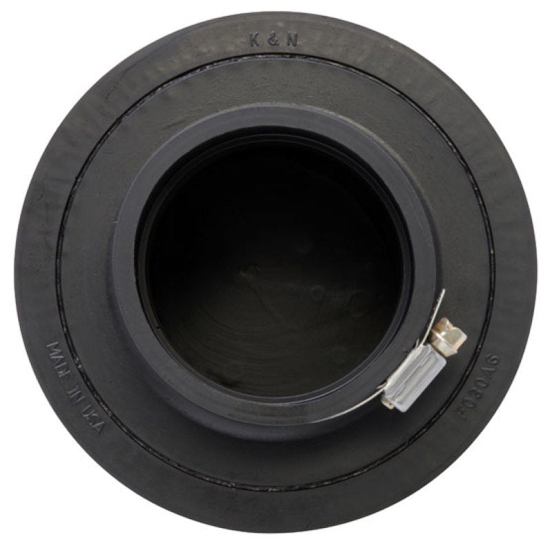 K&N Filter Universal Rubber Filter 3in Flange ID 6in Base OD