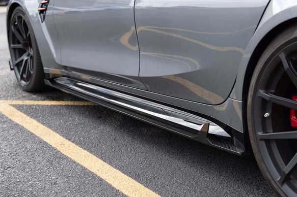 DINAN SIDE SKIRTS - 2021-2024 BMW M3/M4 Carbon Fiber - G80/G82/G83