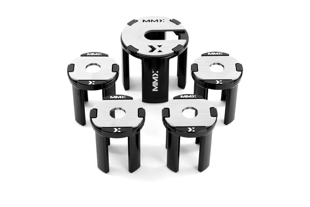 MMX Performance G8X M2 / M3 / M4 Rear Differential OEM Bushing Aluminum Insert Kit - For OEM Single Rear Mount