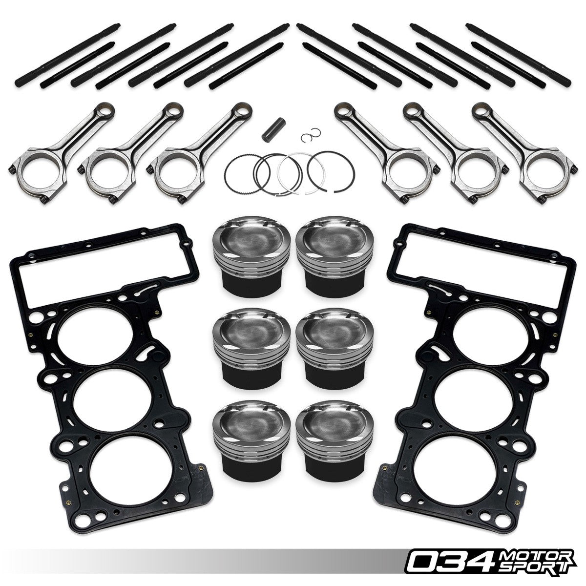 034 Motorsport Bottom End Upgrade Package, Audi EA839 2.9TT Twin-Turbocharged Engines