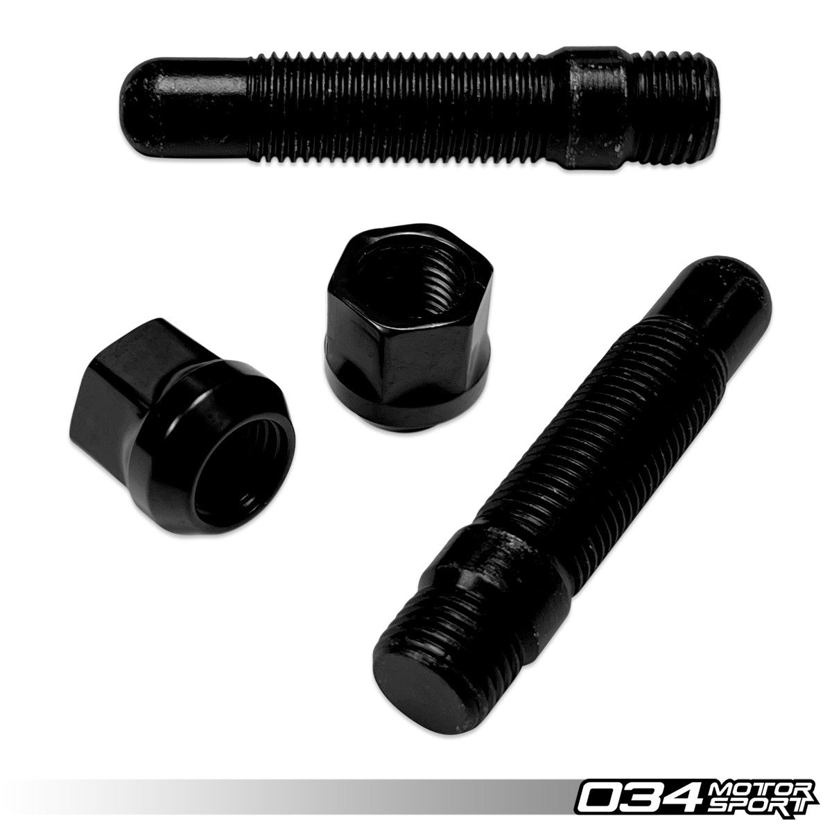 034 Motorsport Bullet Nose Stud and Nut Bundles