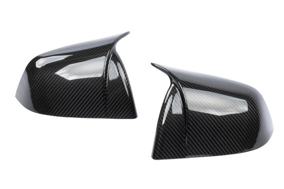 DINAN MIRROR COVER SET - 2020-2023 TESLA MODEL Y Carbon Fiber - Standard / Long Range / Performance