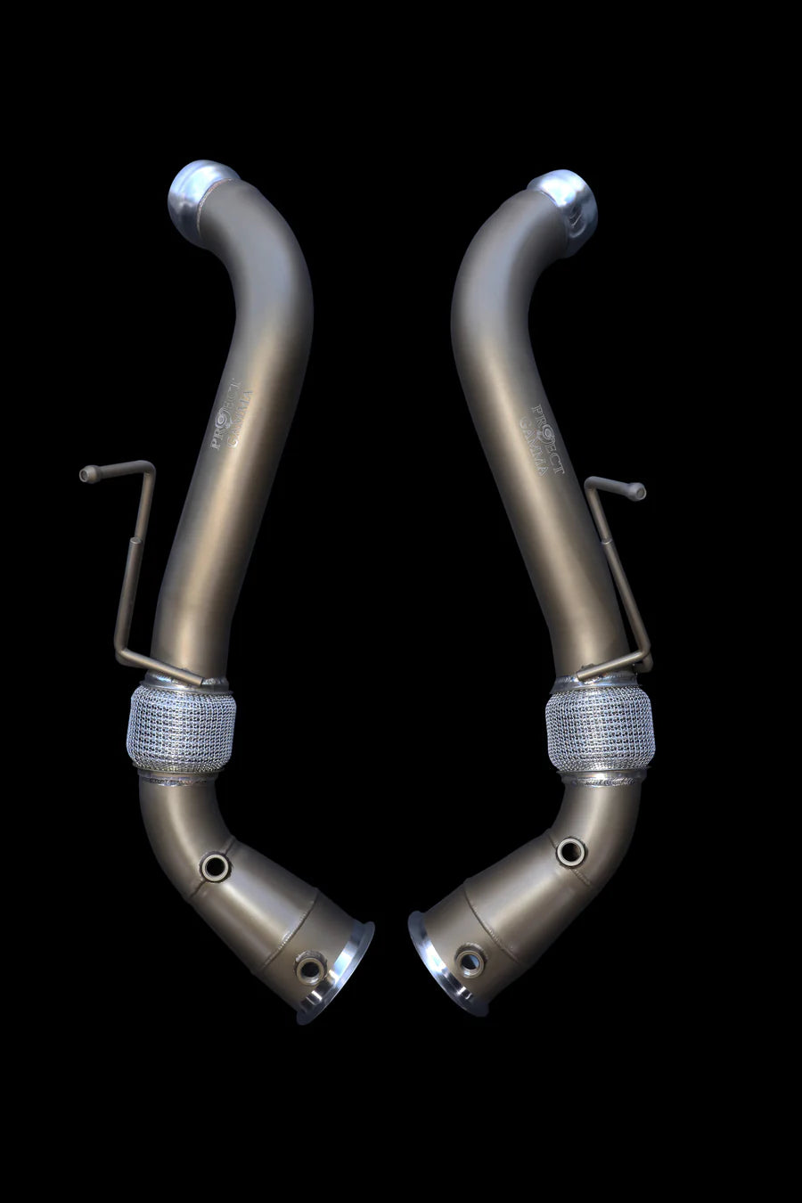 Project Gamma - MCLAREN 570S STAINLESS STEEL DOWNPIPES