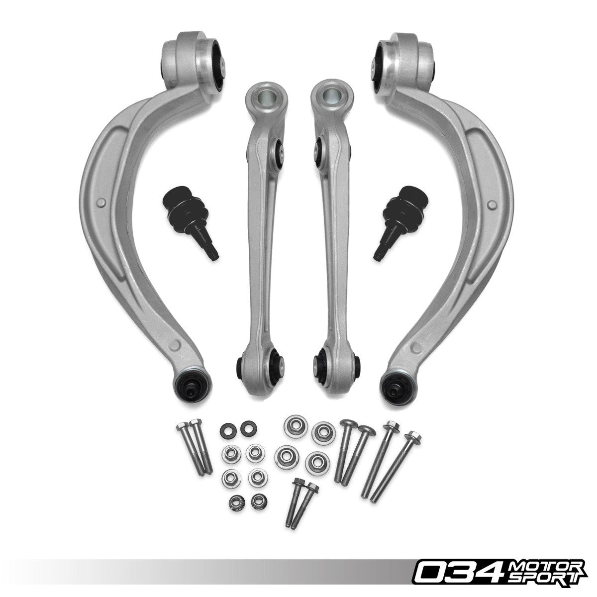 034 Motorsport Density Line Lower Control Arm Kit, B8/B8.5 Audi A4/S4/RS4, A5/S5/RS5, Q5/SQ5, C7/C7.5 A6/S6/RS6, A7/S7/RS7, & 95B Porsche Macan