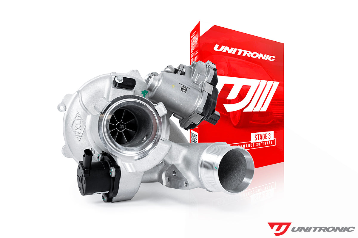 UNITRONIC STAGE 3 UPGRADE KIT FOR MK8 GTI W/ GARRETT POWERMAX TURBOCHARGER (UH033-BTA)