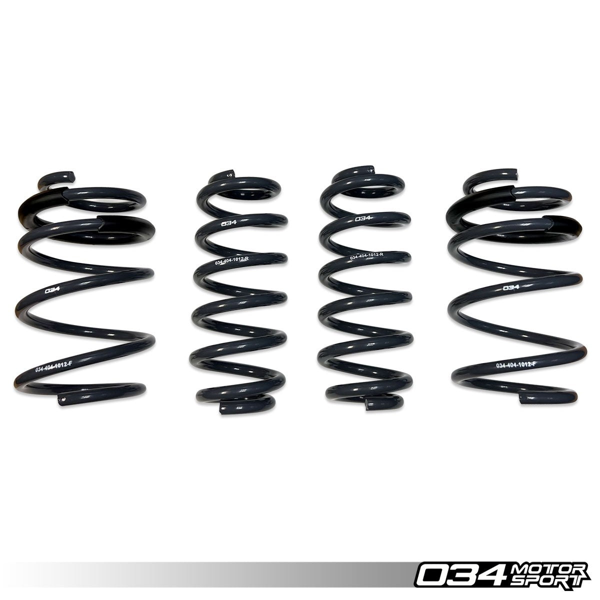 034 Motorsport Dynamic+ Lowering Springs for 8V Audi A3/S3 (Non-Magride)