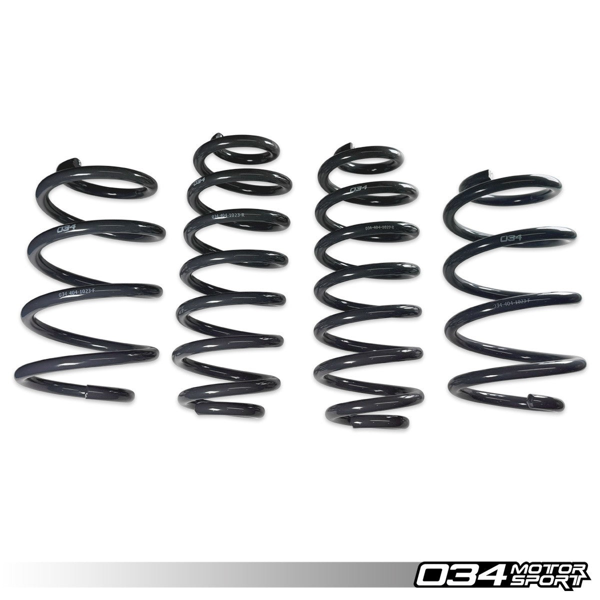034 Motorsport Dynamic+ Lowering Springs for 8P Audi A3 2.0T