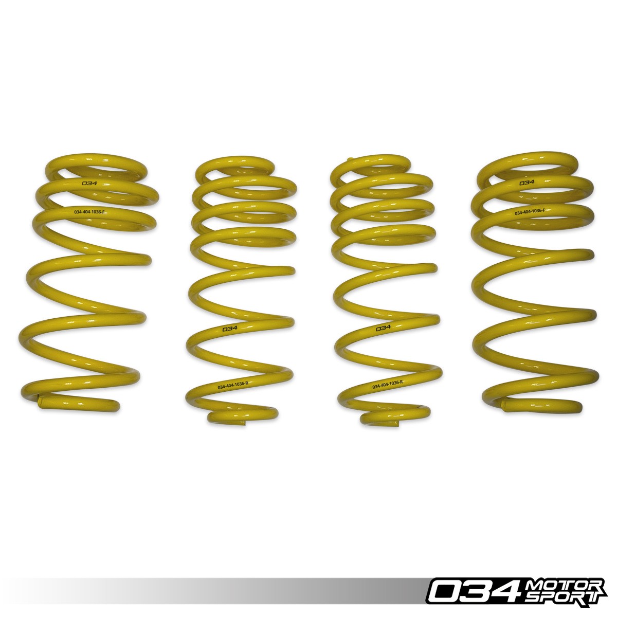 034 Motorsport Dynamic+ Lowering Springs For 95B Porsche Macan 2.0T