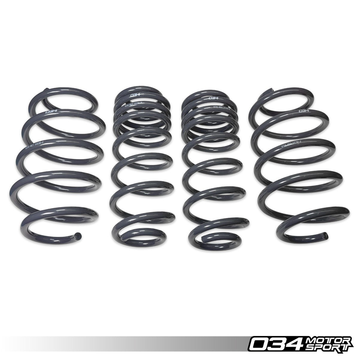 034 Motorsport Dynamic+ Lowering Springs for MK6 Volkswagen GTI 2.0T