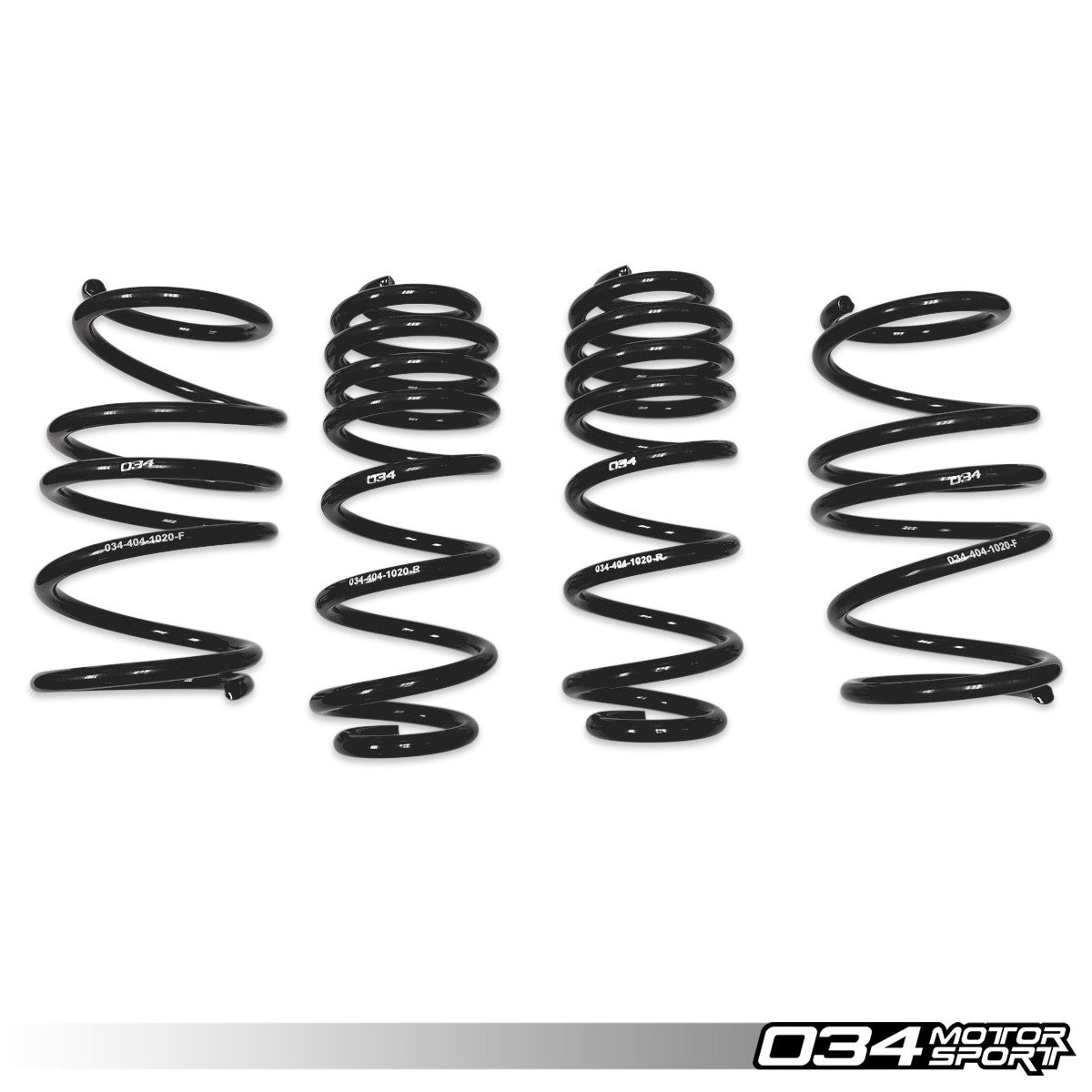 034 Motorsport Dynamic+ Lowering Springs for MK8 Volkswagen GTI