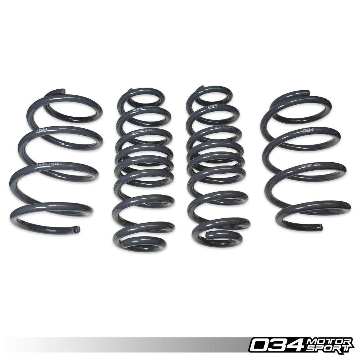034 Motorsport Dynamic+ Lowering Springs for MQB Volkswagen Tiguan 2.0T