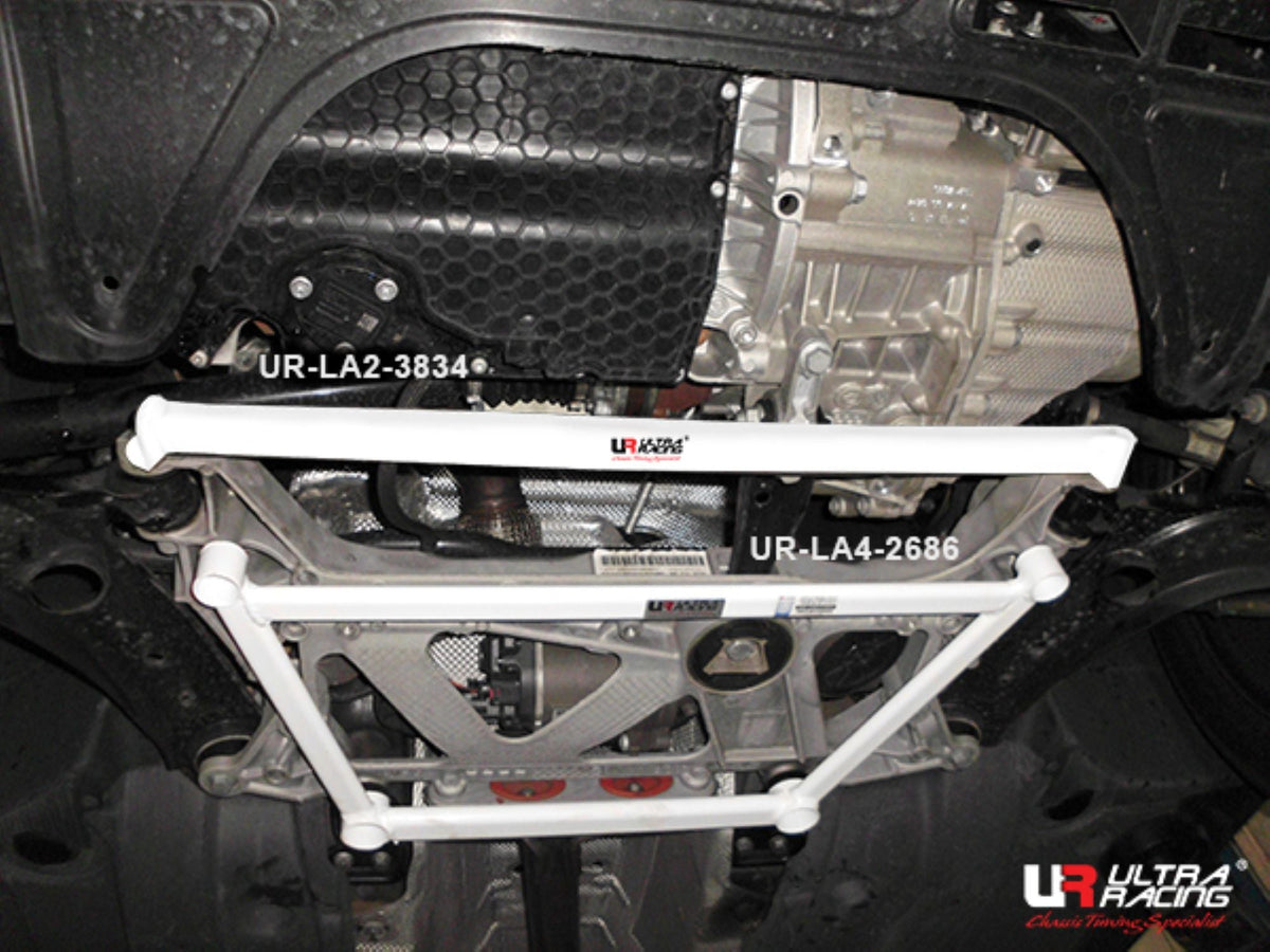 Ultra Racing - 2pt Front Lower Brace - VOLKSWAGEN PASSAT (B8) 2016-2021 - UR-LA2-3834