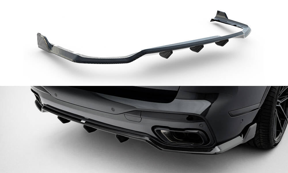 BMW - X7 M-PACK - G07 FACELIFT - CARBON FIBER REAR DIFFUSER – AM