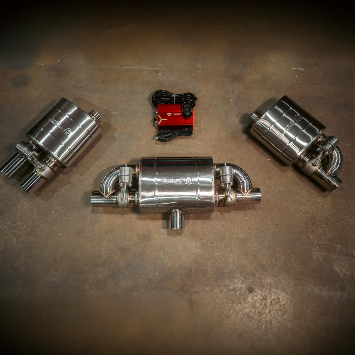 Valvetronic Designs - UNIVERSAL VALVED MUFFLER KIT