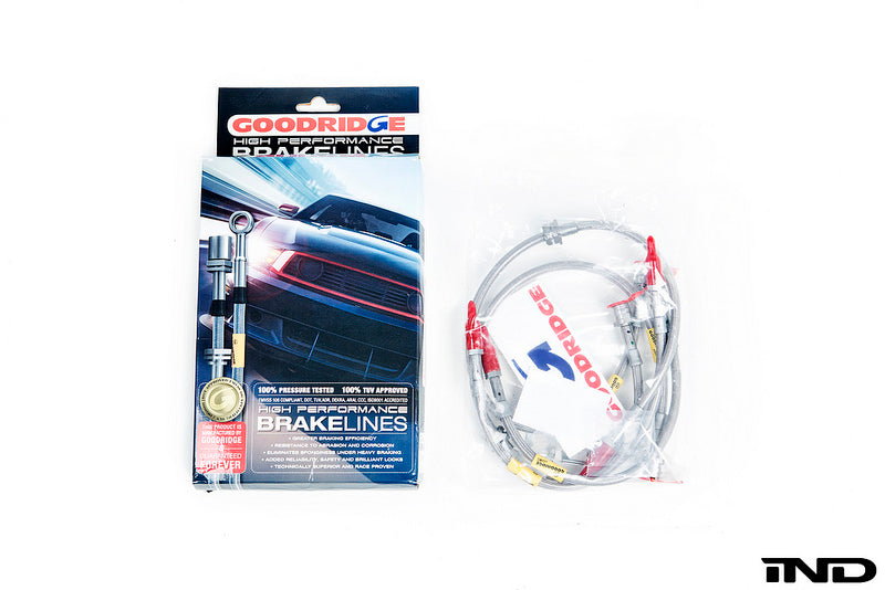 Goodridge E46 M3 Stainless Steel Brake Line Set