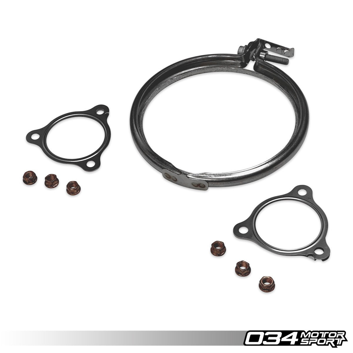 034 Motorsport High-Flow Catalyst Installation Hardware/Gasket Kit, B9/B9.5 Audi S4/S5/SQ5 3.0T