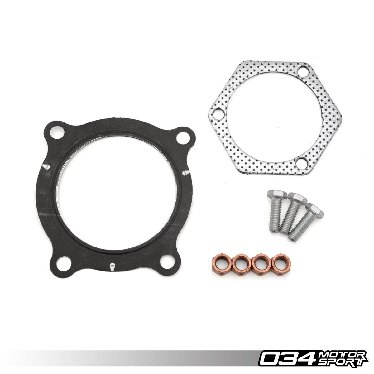 034 Motorsport Hardware Kit, B7 2.0T FSI Test Pipe / HFC Installation