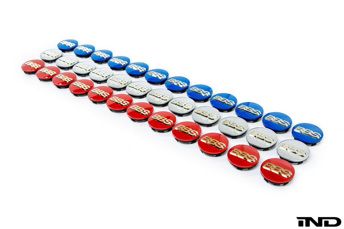BBS Colored Wheel Center Cap Set - Fixed