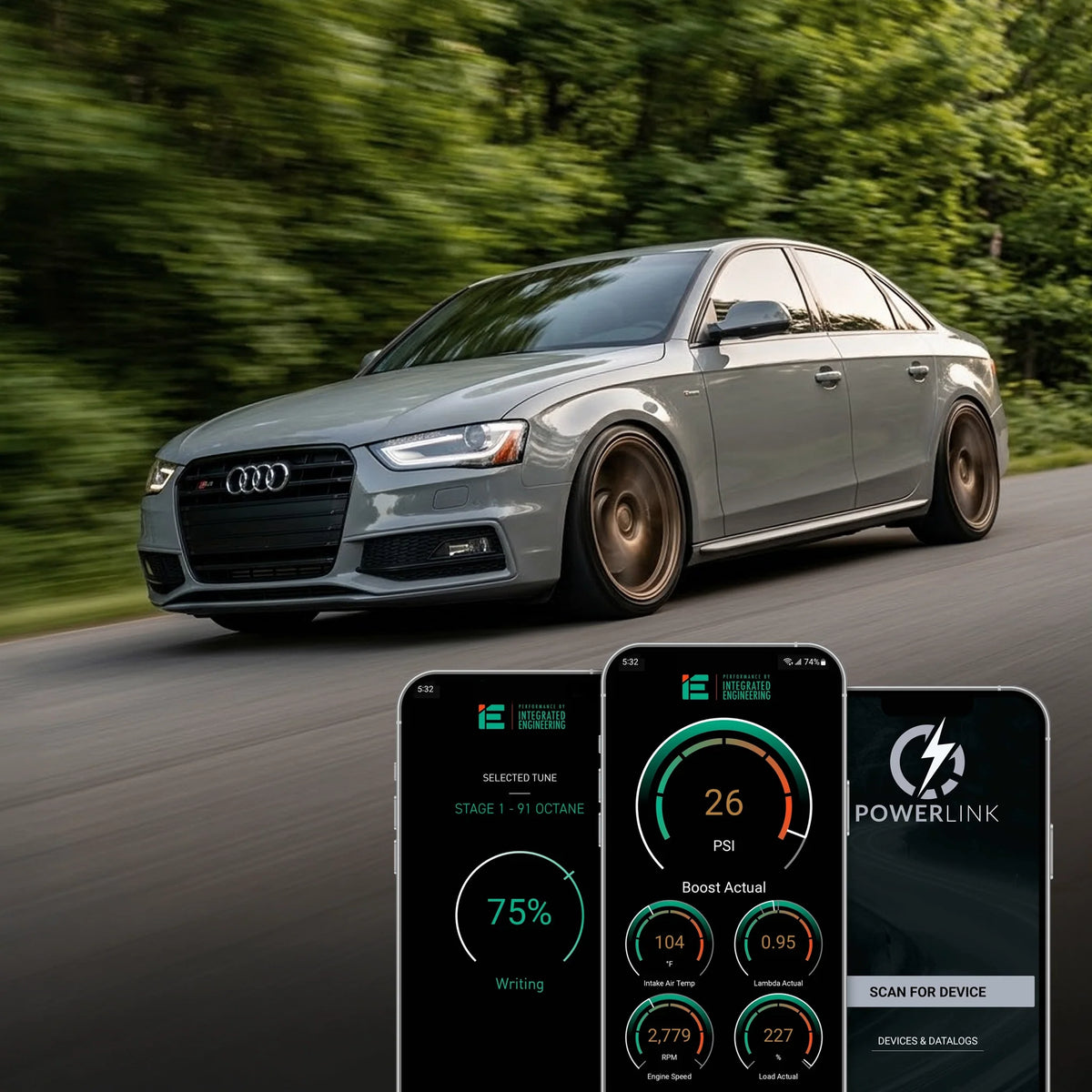 IE Audi 3.0T Performance ECU Tune | Core, Pro & Apex