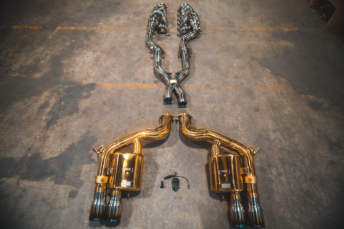 Valvetronic Designs - Ferrari 599 RACE F1 Valved Exhaust system
