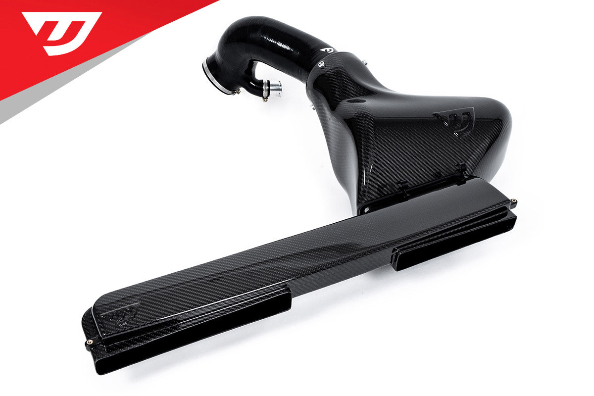 UNITRONIC CARBON FIBER INTAKE SYSTEM WITH AIR DUCT FOR MK8 GOLF R AND 8Y S3 (UH042-INA)