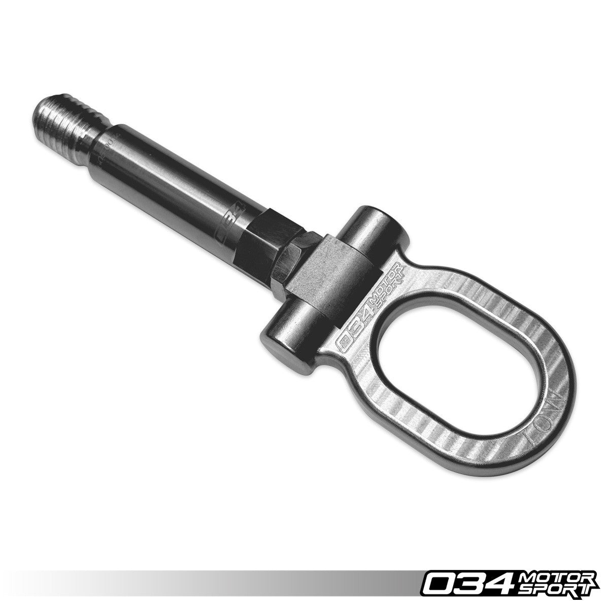 034 Motorsport Motorsport Stainless Steel Tow Hook for Large Chassis Audi and Porsche