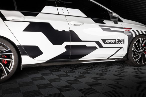 APR CARBON FIBER SIDE SKIRTS (MK8 GTI)