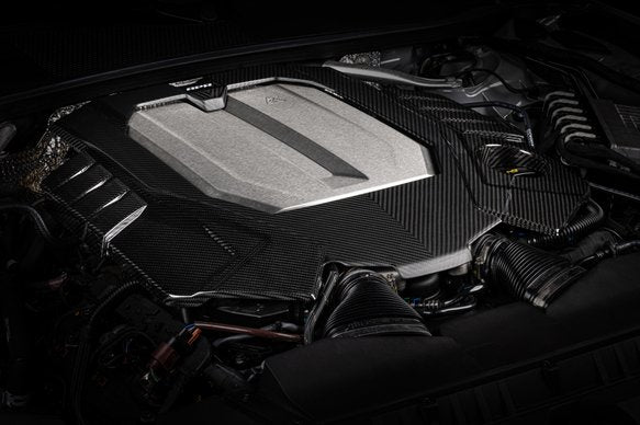 APR ENGINE COVER - 4.0T EA825 C8 RS6 RS7 - CARBON FIBER