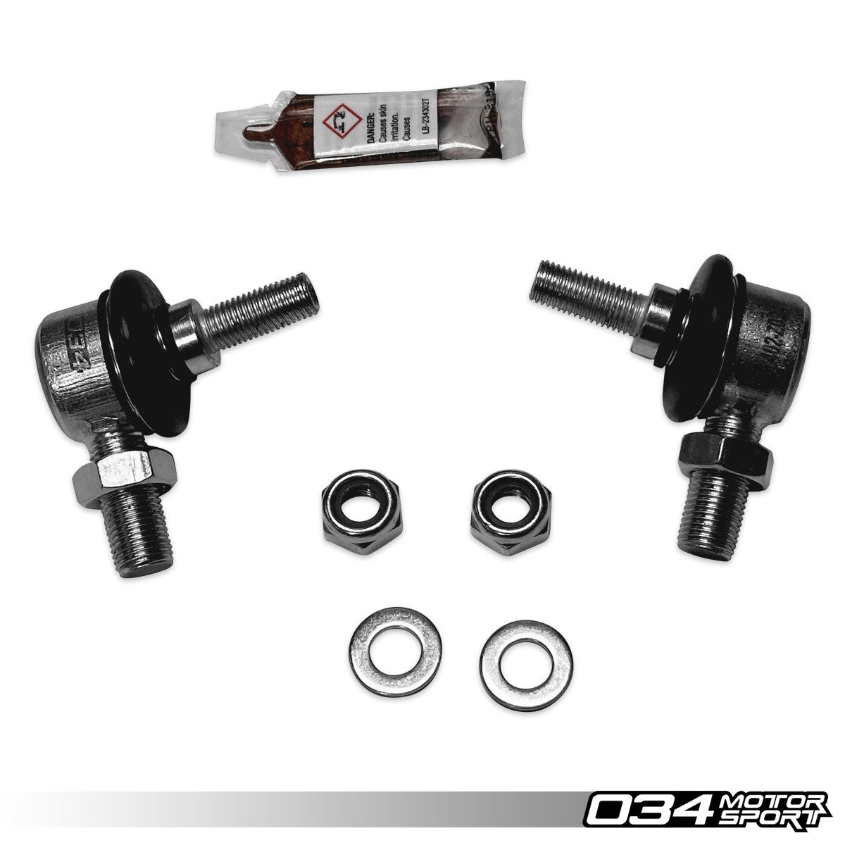 034 Motorsport Rebuild Kit for Dynamic+ Billet Adjustable Rear Sway Bar End Links, Audi B9/B9.5, C8, 4M, 4M8 Chassis