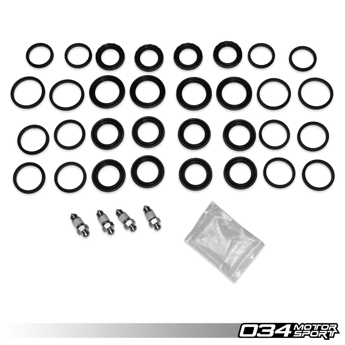 034 Motorsport Rebuild Kit, RS+ Big Brake Package, B9/B9.5 Audi A4/S4/RS4, A5/S5/RS5, & Q5/SQ5