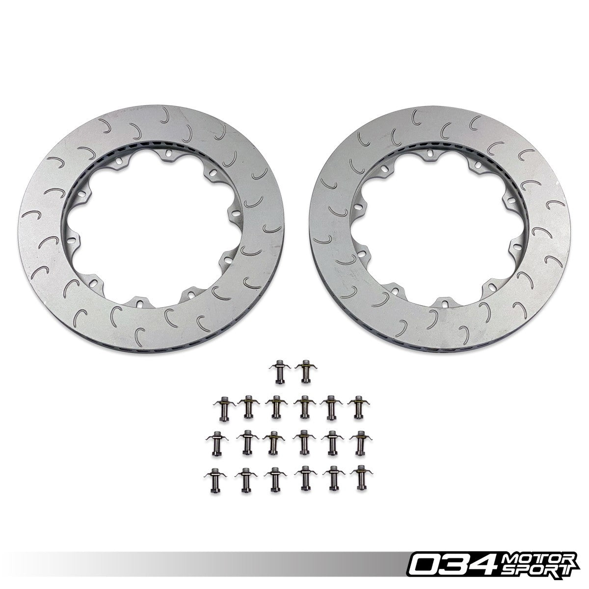 034 Motorsport Replacement Front Rotor Ring Set, F8X BMW M2 Competition/CS, M3/M4 C/CS, & M4 GTS