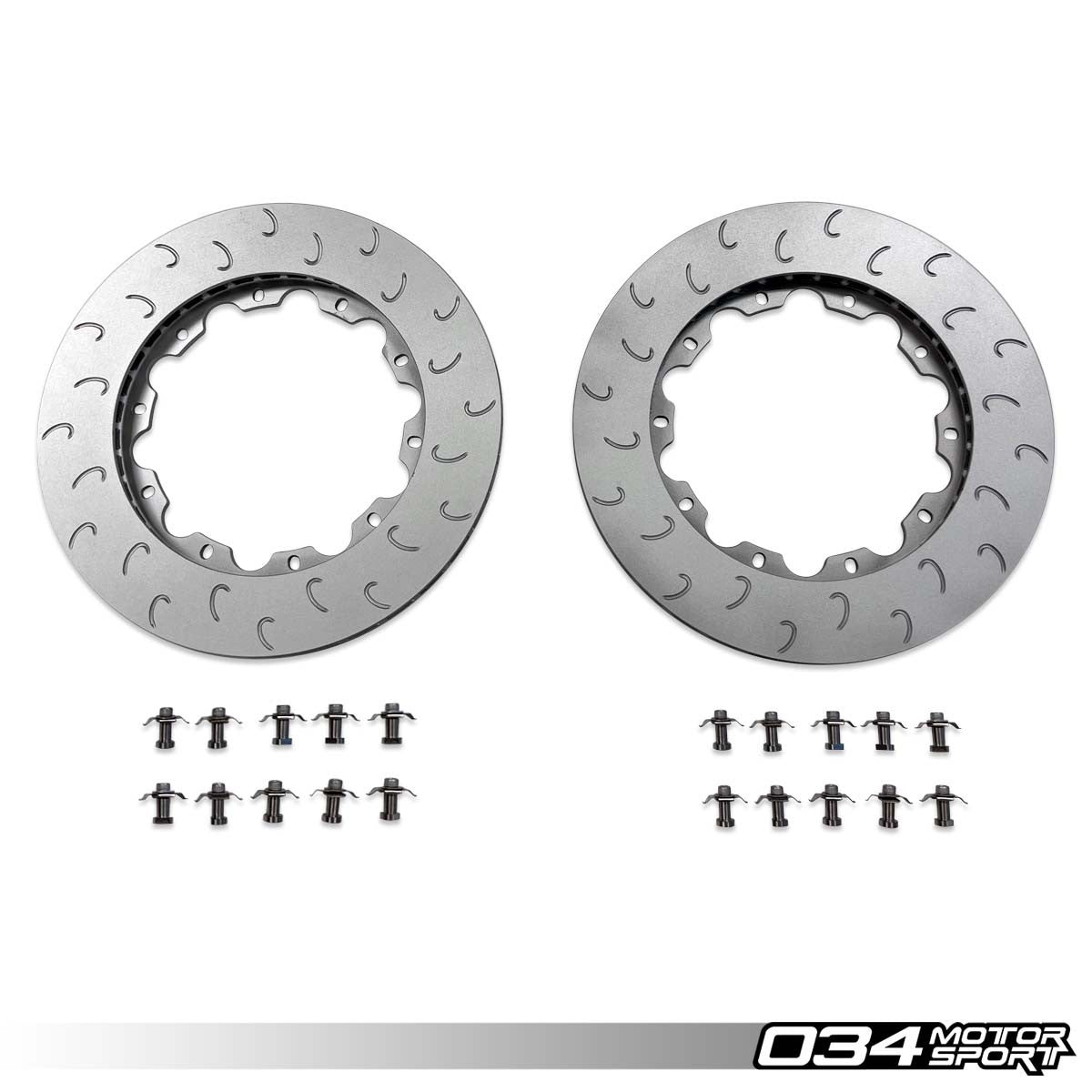 034 Motorsport Replacement Rear Rotor Ring Set, Audi C8 RS6 & RS7