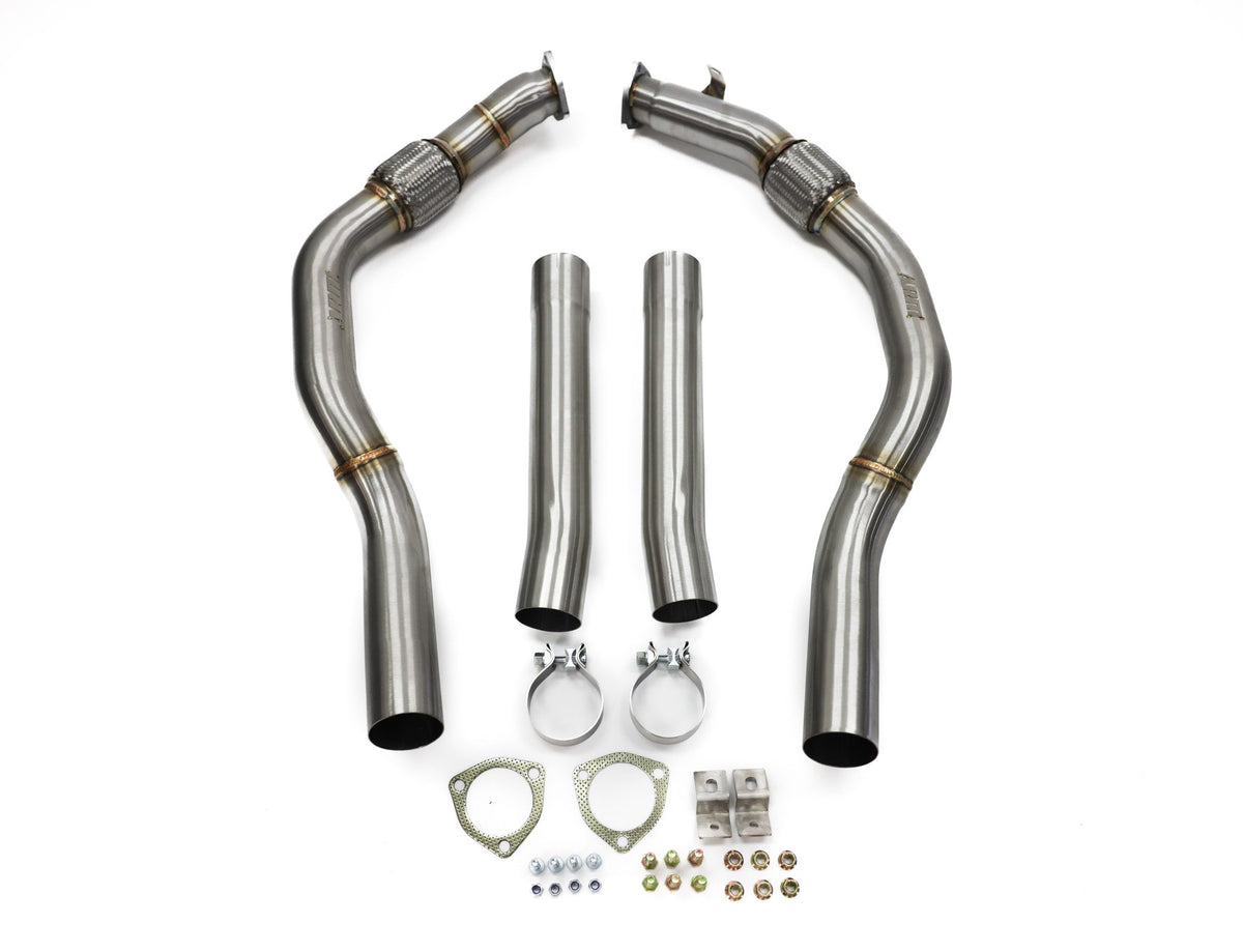 ARM Motorsports - Audi C8 4.0T Midpipes - C8 RS6/RS7